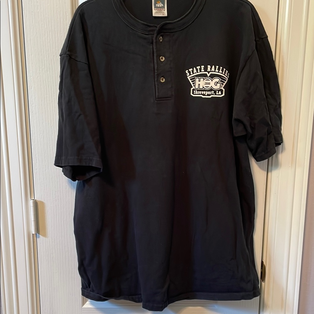 State Rallies Black Men's Shirt